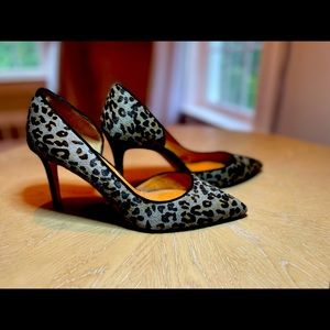 Halogen leopard print heels